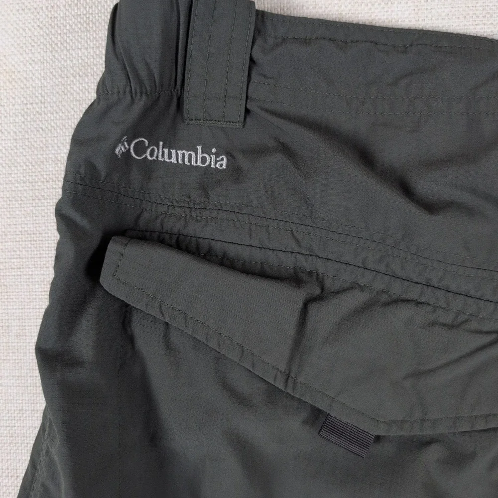 Columbia Silver Ridge Convertible Cargo Pants Mens 36x34 Gray AM8004 UPF 50